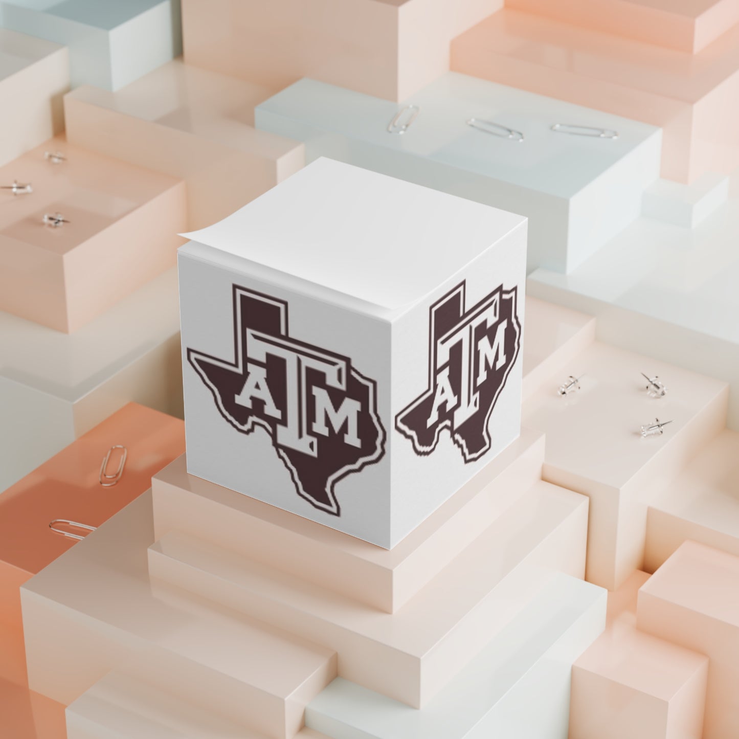 Texas A&M Note Cube