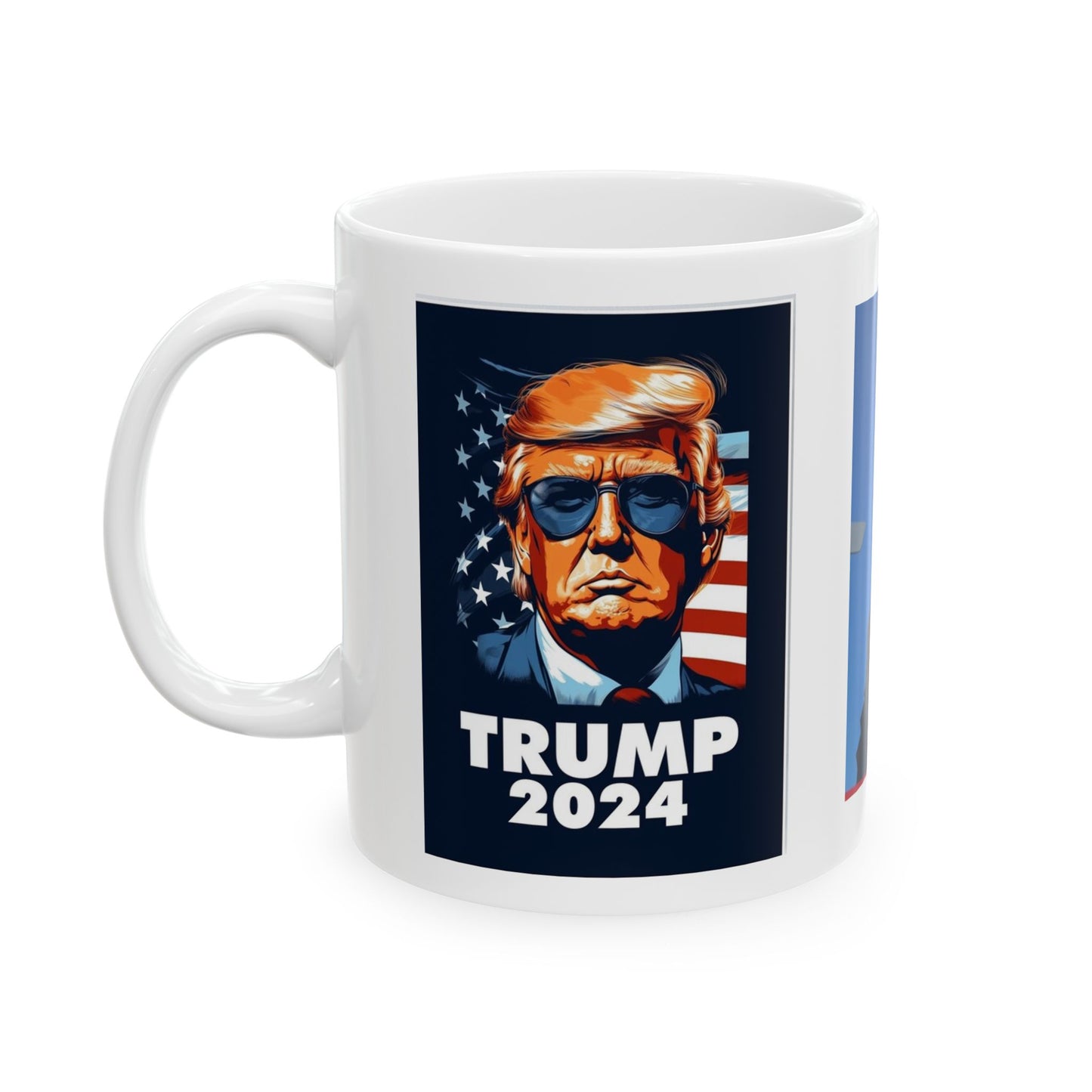 Hero Trump 2024 Ceramic Mug, (11oz, 15oz)