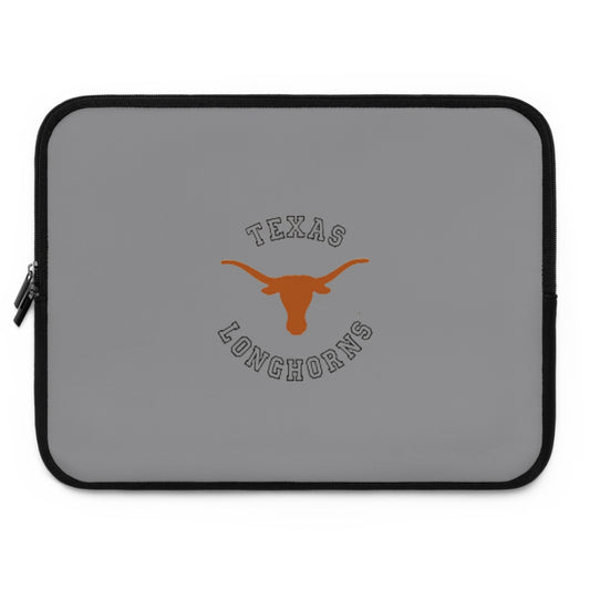 Texas Longhorns Laptop Sleeve (Gray)