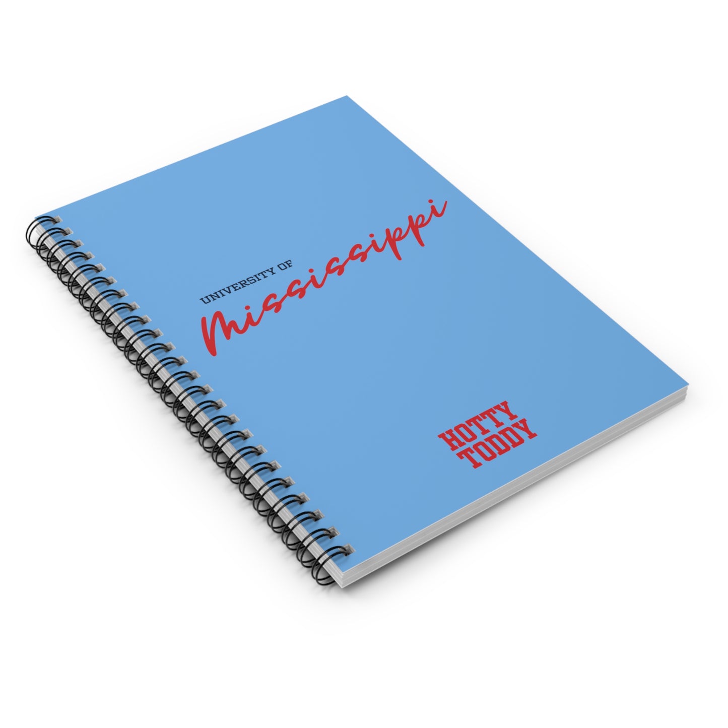 UM Hotty Toddy Spiral Notebook - Ruled Line