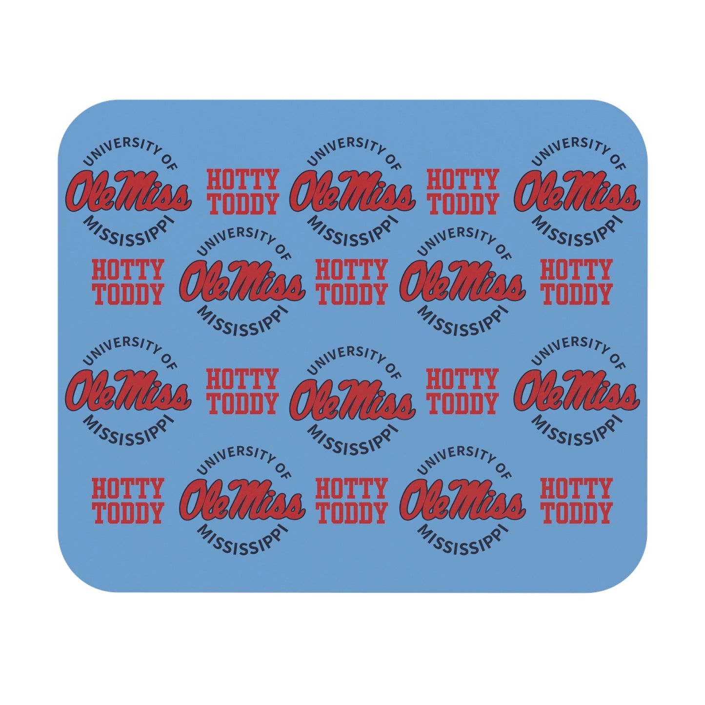 Ole Miss University/Hotty Toddy Mouse Pad (Rectangle)