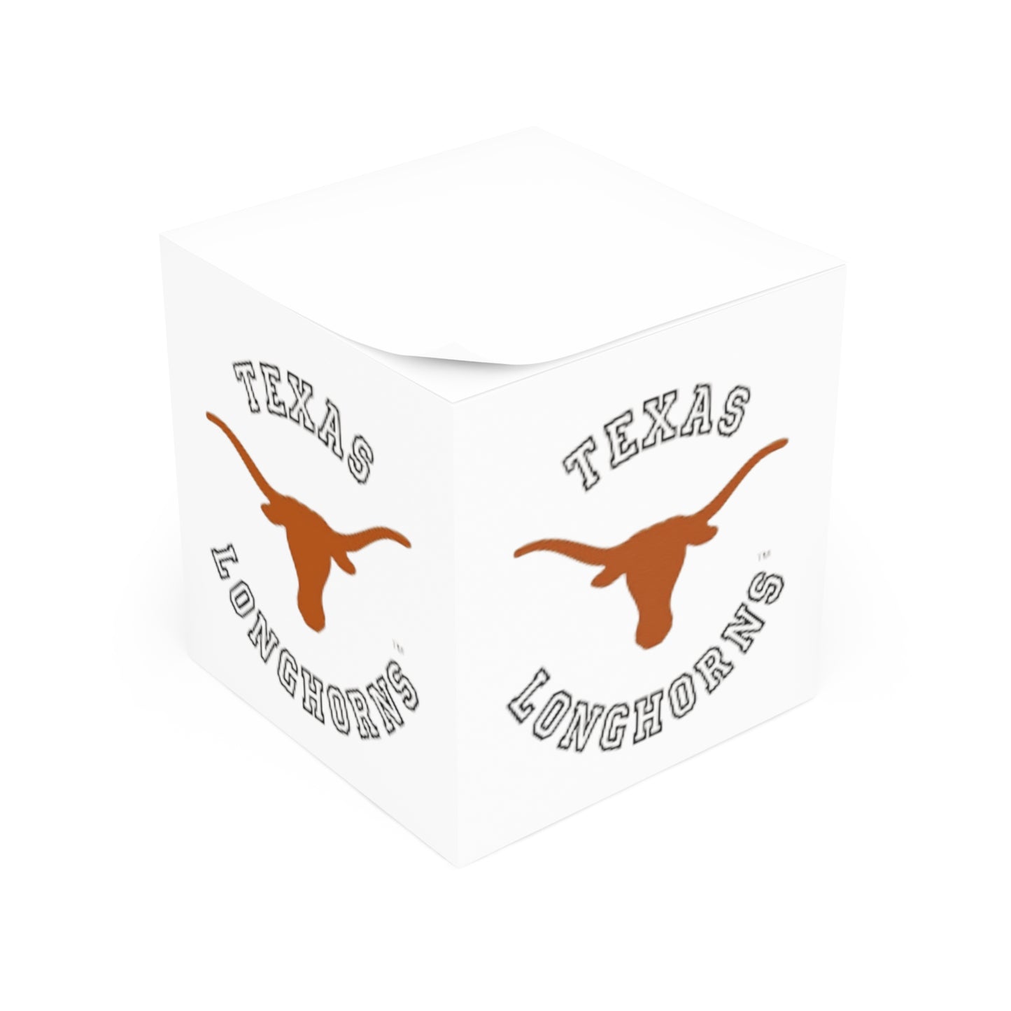 Texas Longhorns Note Cube