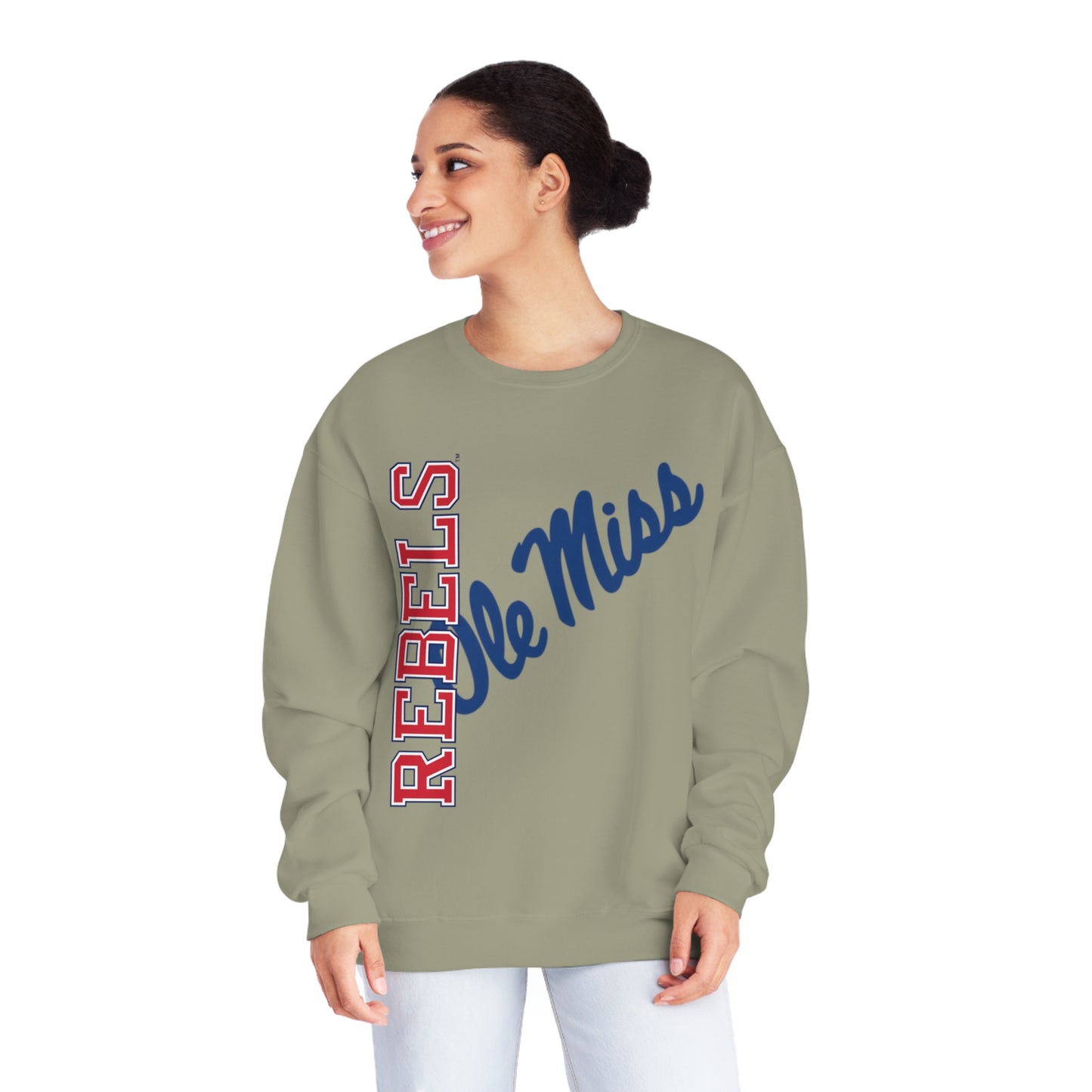 Ole Miss REBELS Unisex NuBlend® Crewneck Sweatshirt