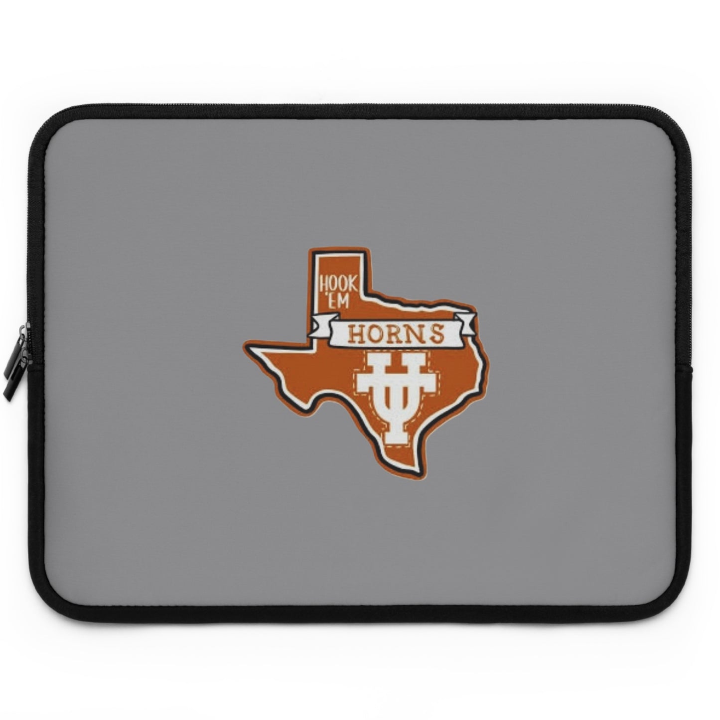 University of Texas Hookem Horns Laptop Sleeve (Gray)