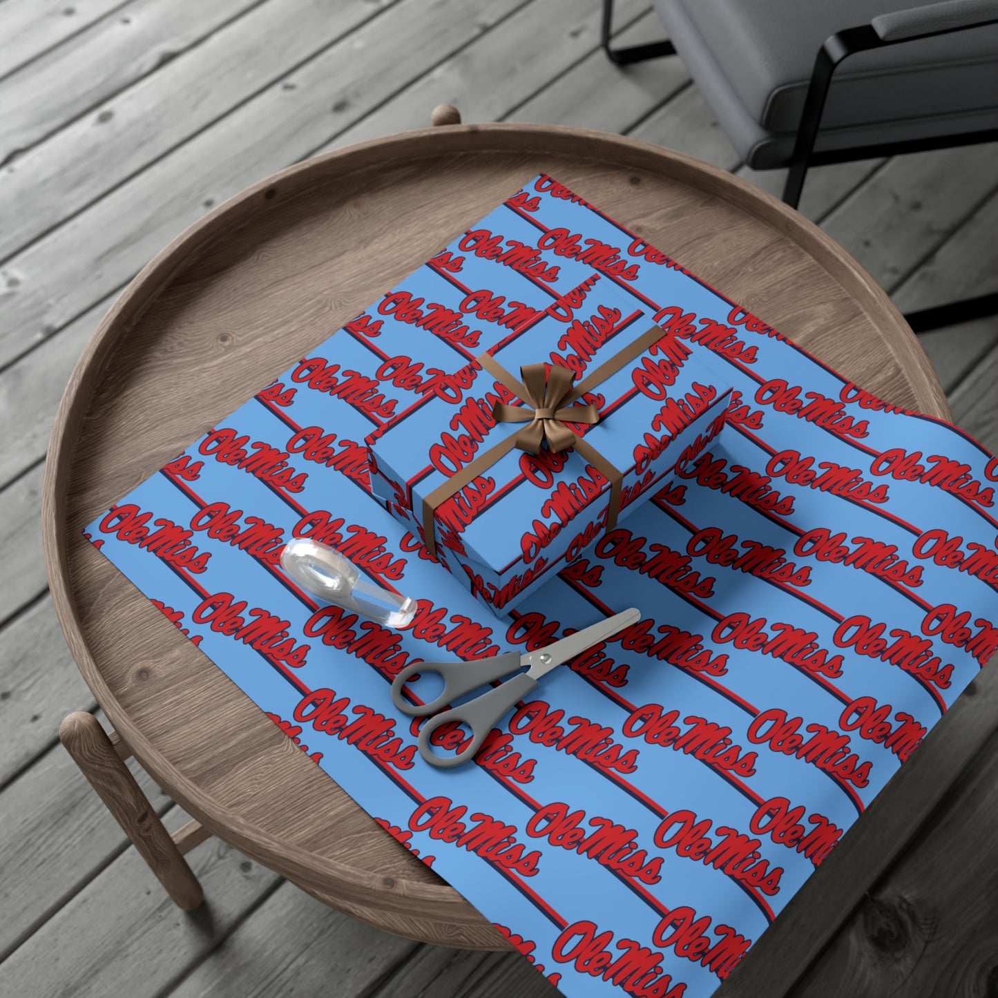 Ole Miss Gift Wrap Papers