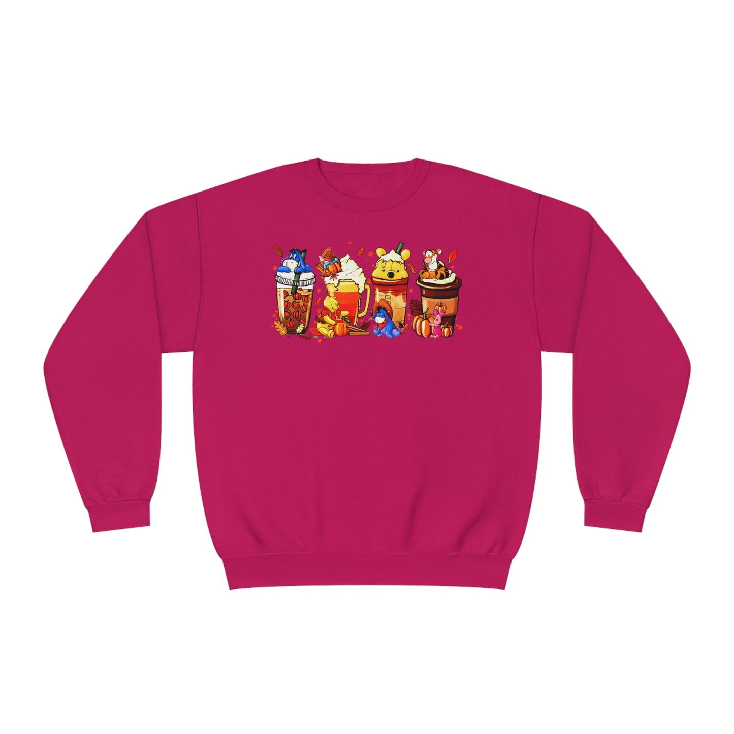 Pooh Bear Latte Unisex NuBlend® Crewneck Sweatshirt