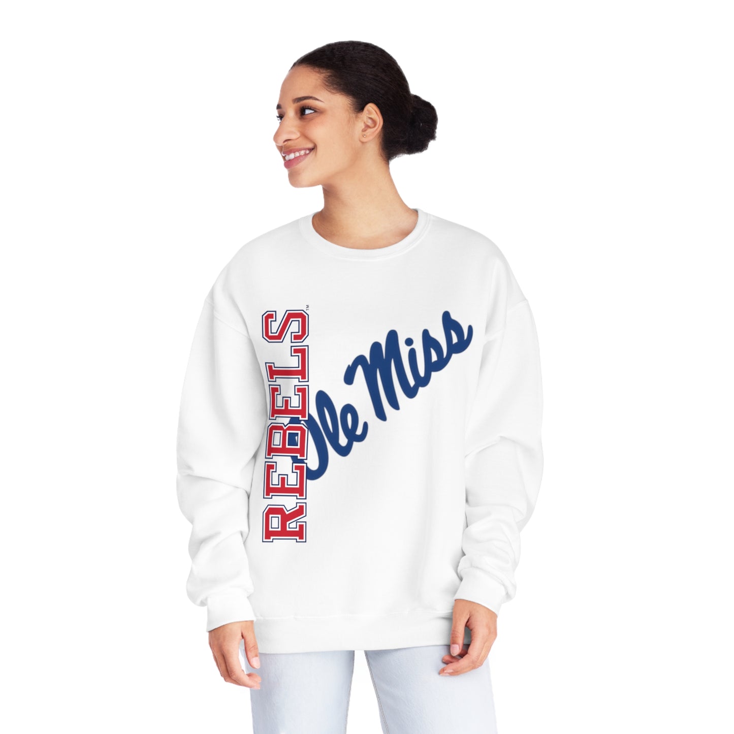 Ole Miss REBELS Unisex NuBlend® Crewneck Sweatshirt