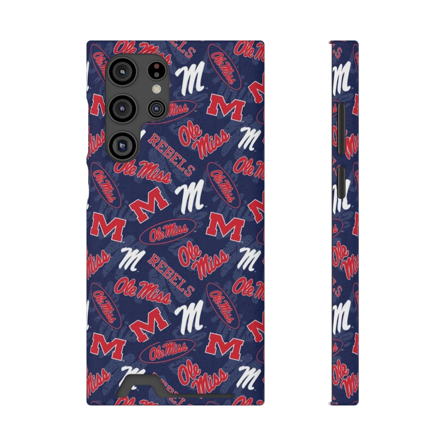 Ole Miss Phone Case With Card Holder