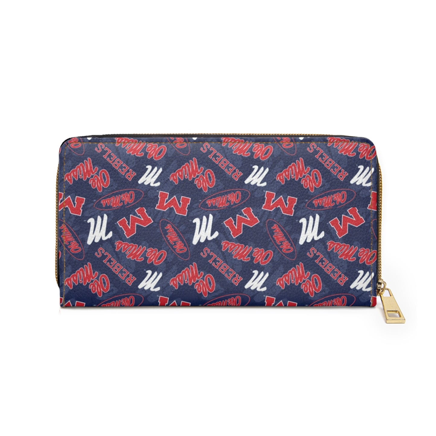 Ole Miss Zipper Wallet