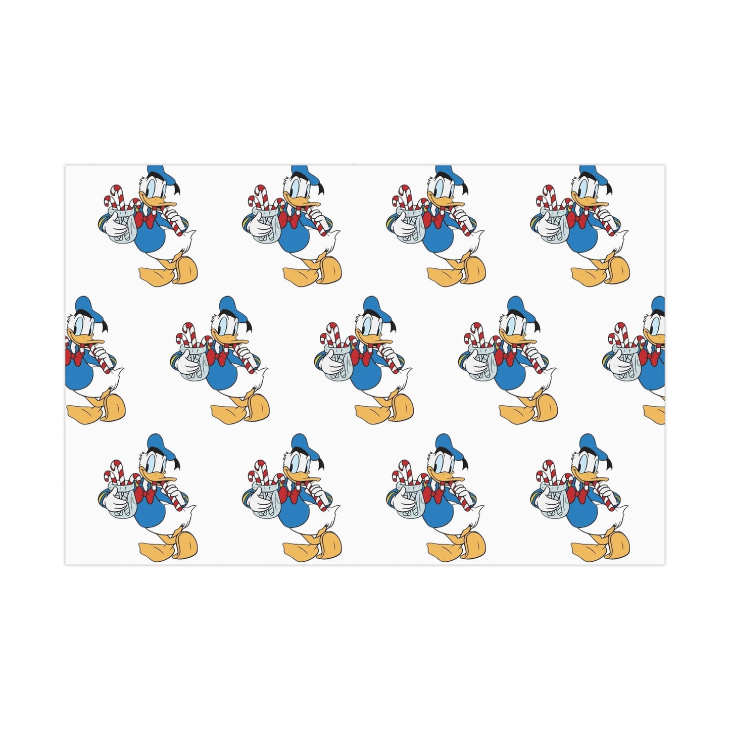 Donald Duck Gift Wrap Papers