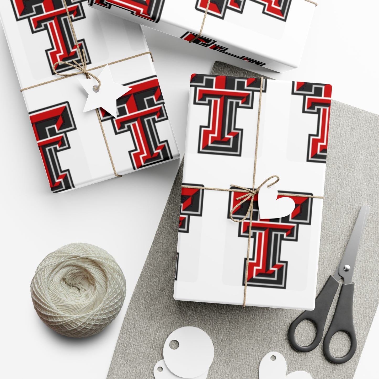 Texas Tech "T" Gift Wrap Papers