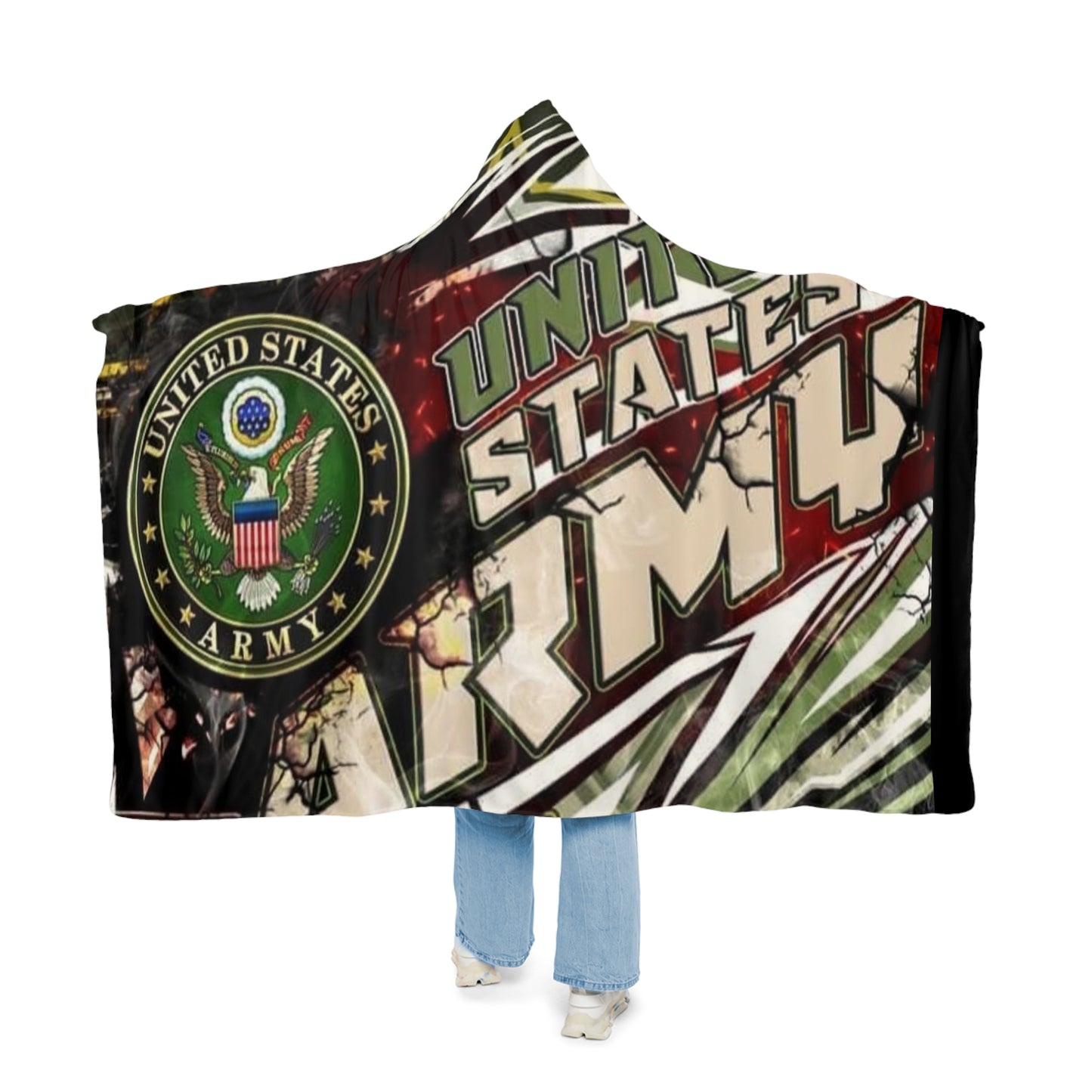 US ARMY Snuggle Blanket