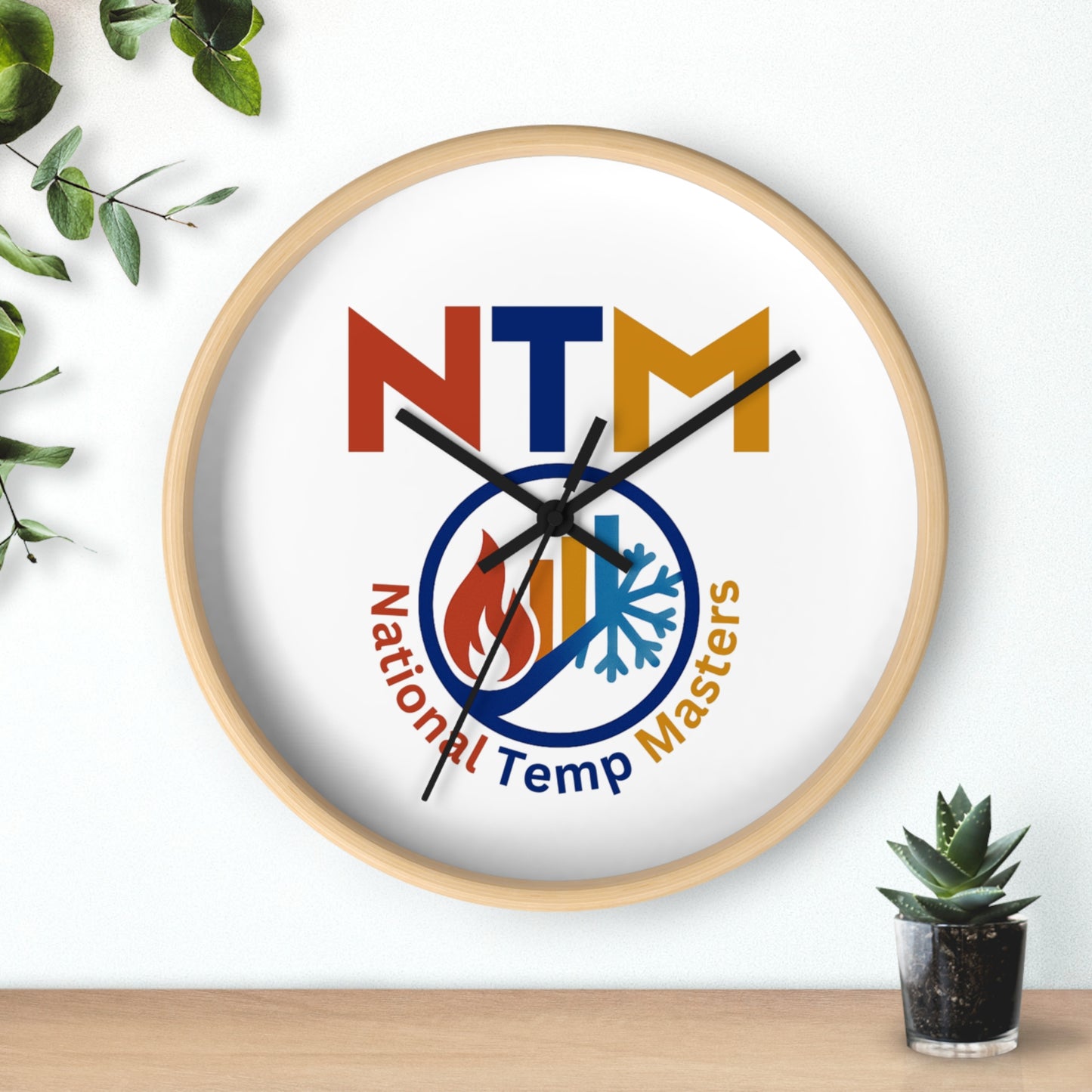 National Temp Masters Wall Clock | Perfect Gift for HVAC Professionals, Home Decor, Unique Office Accessories, Motivational [...]