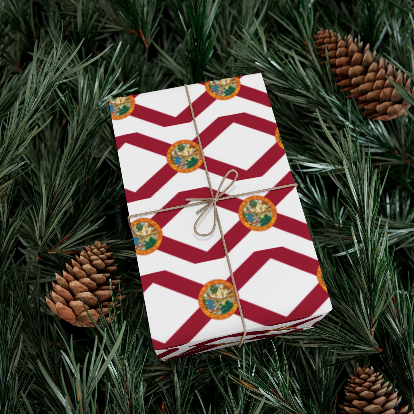 Florida Flag Gift Wrap Papers