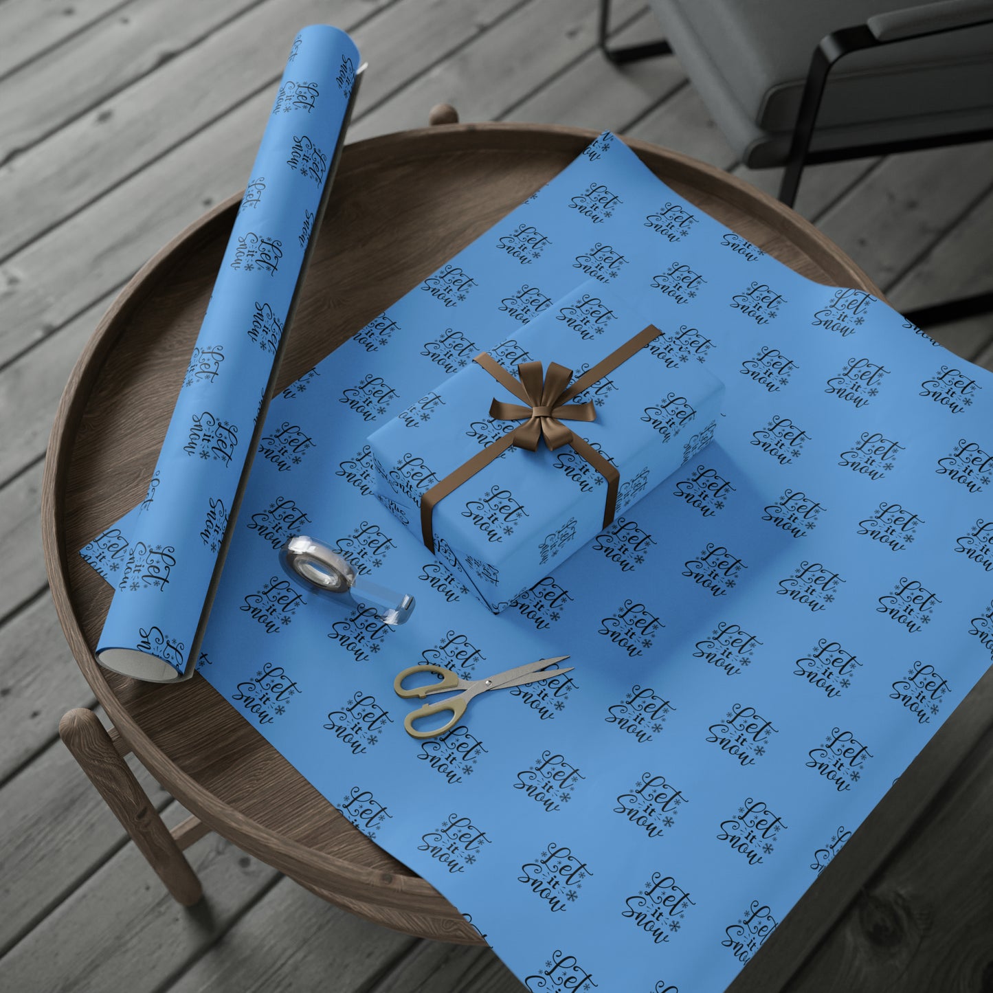 Let It Snow Wrapping Paper