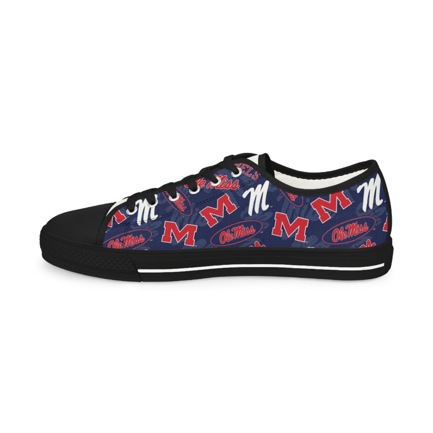 Ole Miss Men's Low Top Sneakers