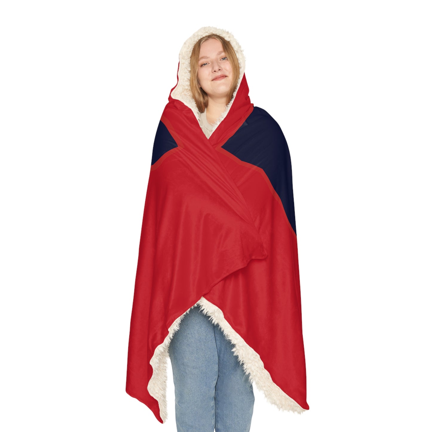 Ole Miss M Snuggle Blanket (Red)