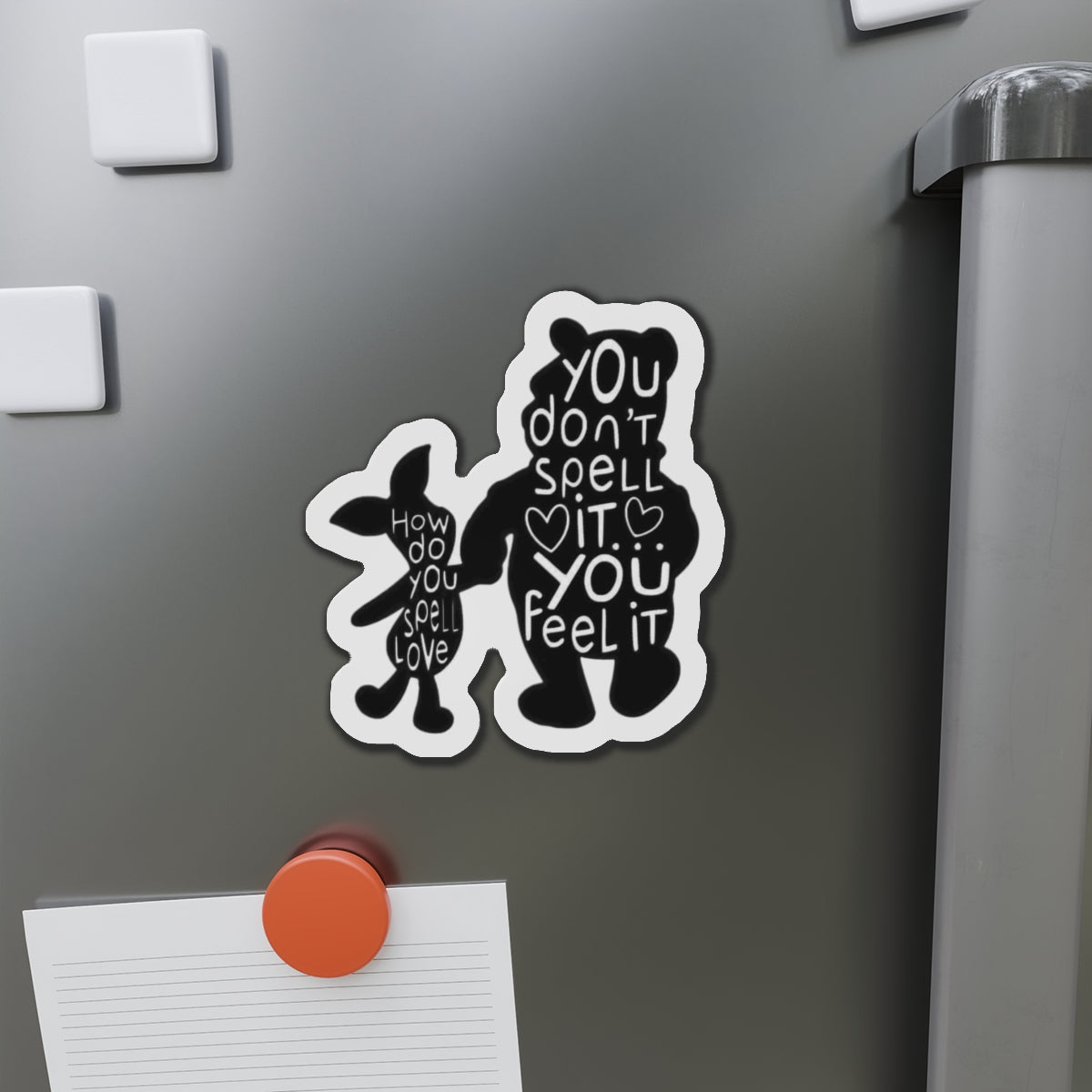 Pooh & Piglet Die-Cut Magnets