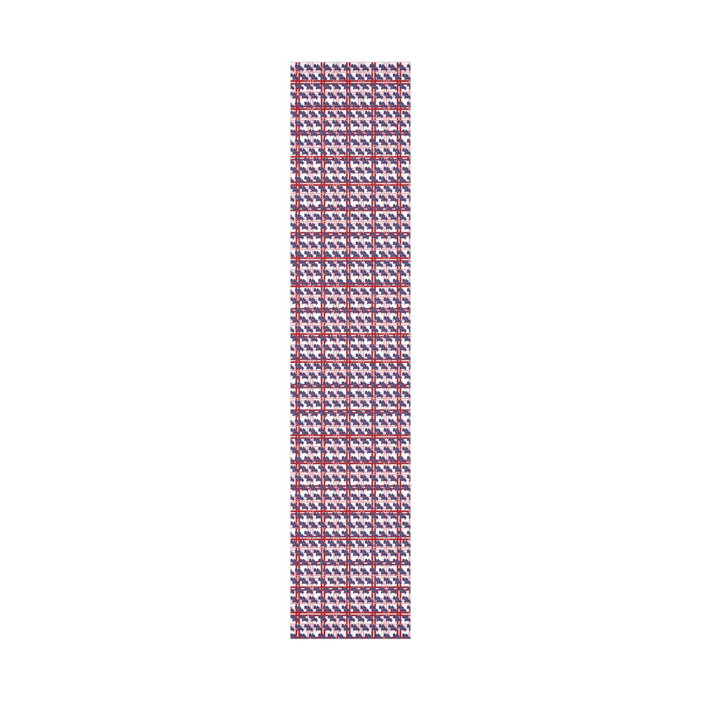 Hotty Toddy Red Pink Plaid Gift Wrap Papers