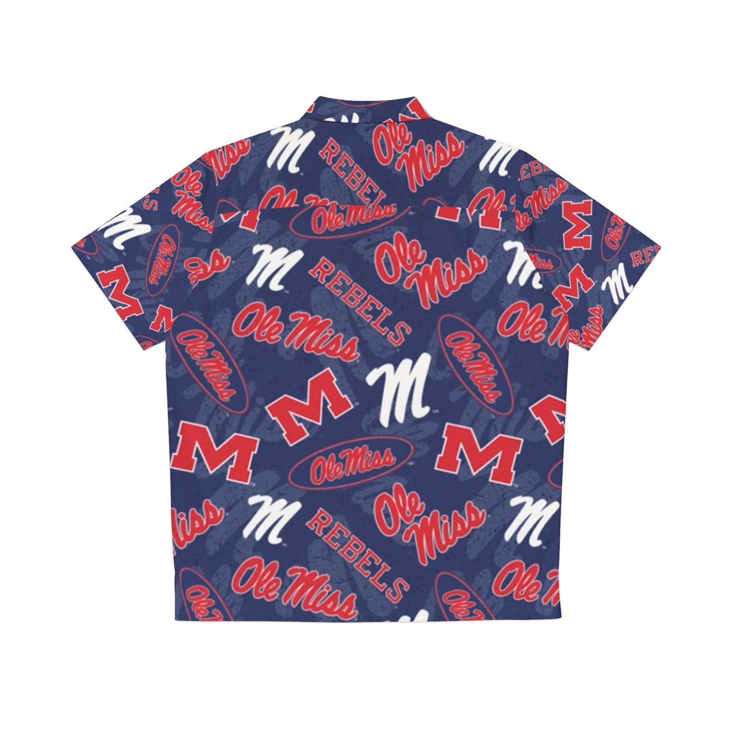 Ole Miss Men's Hawaiian Shirt (AOP)