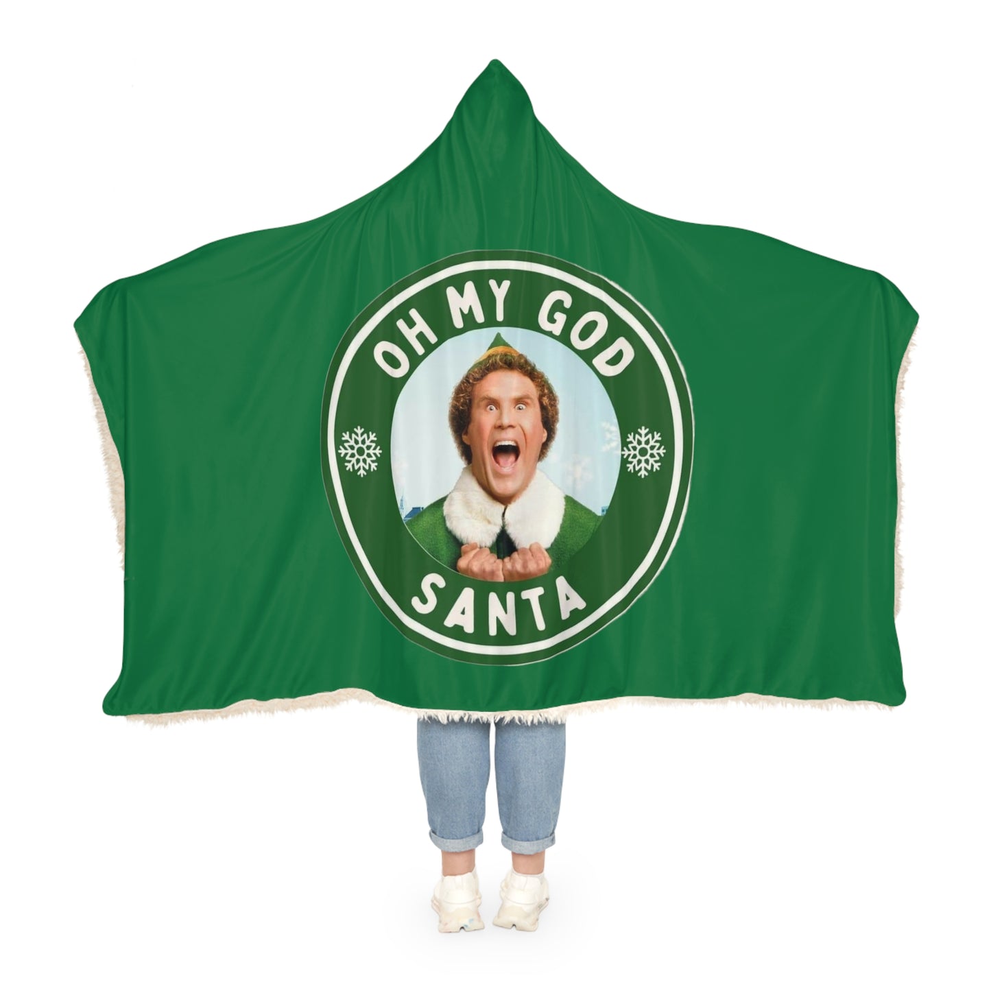 Elf Santa Snuggle Blanket