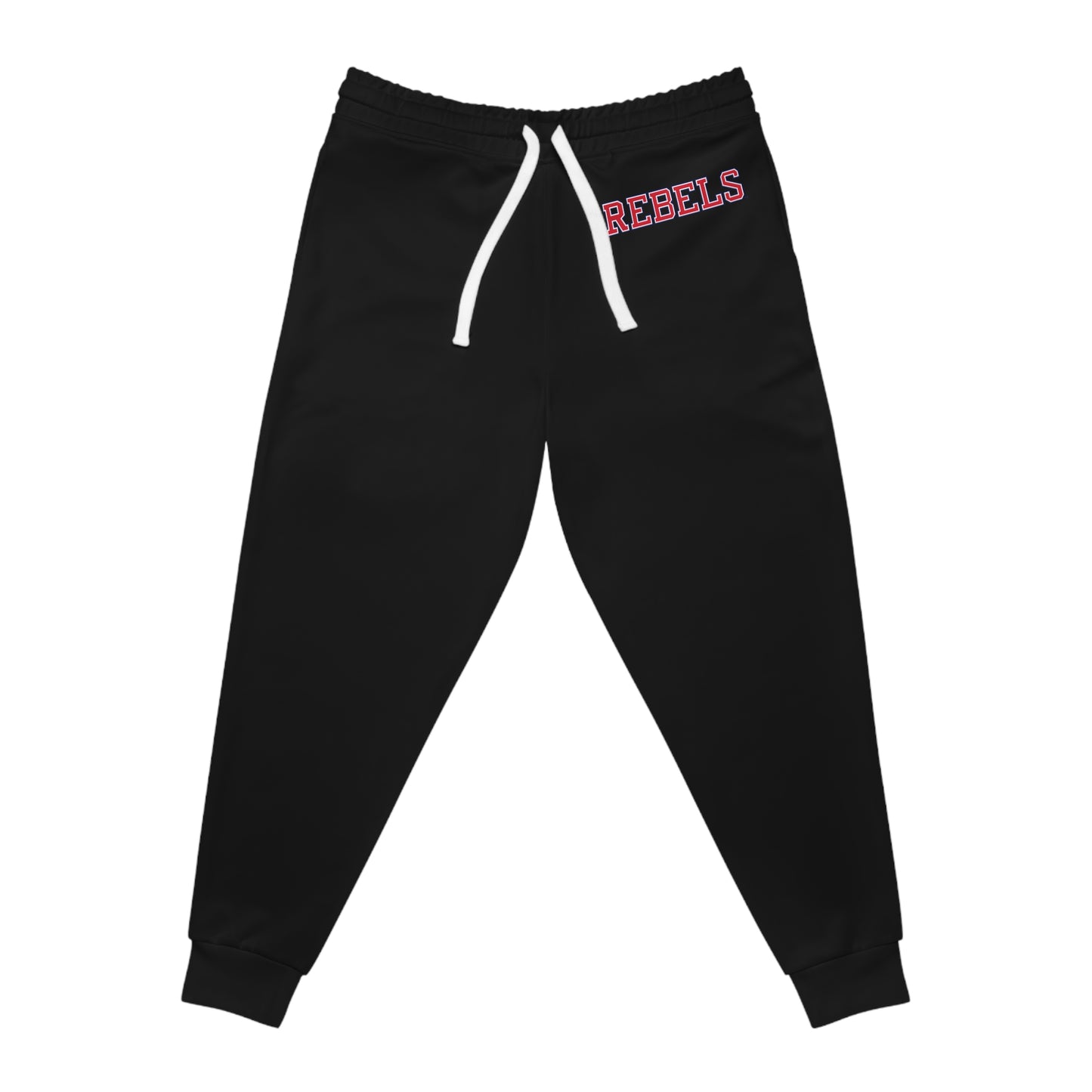 REBELS Athletic Joggers (AOP) Black