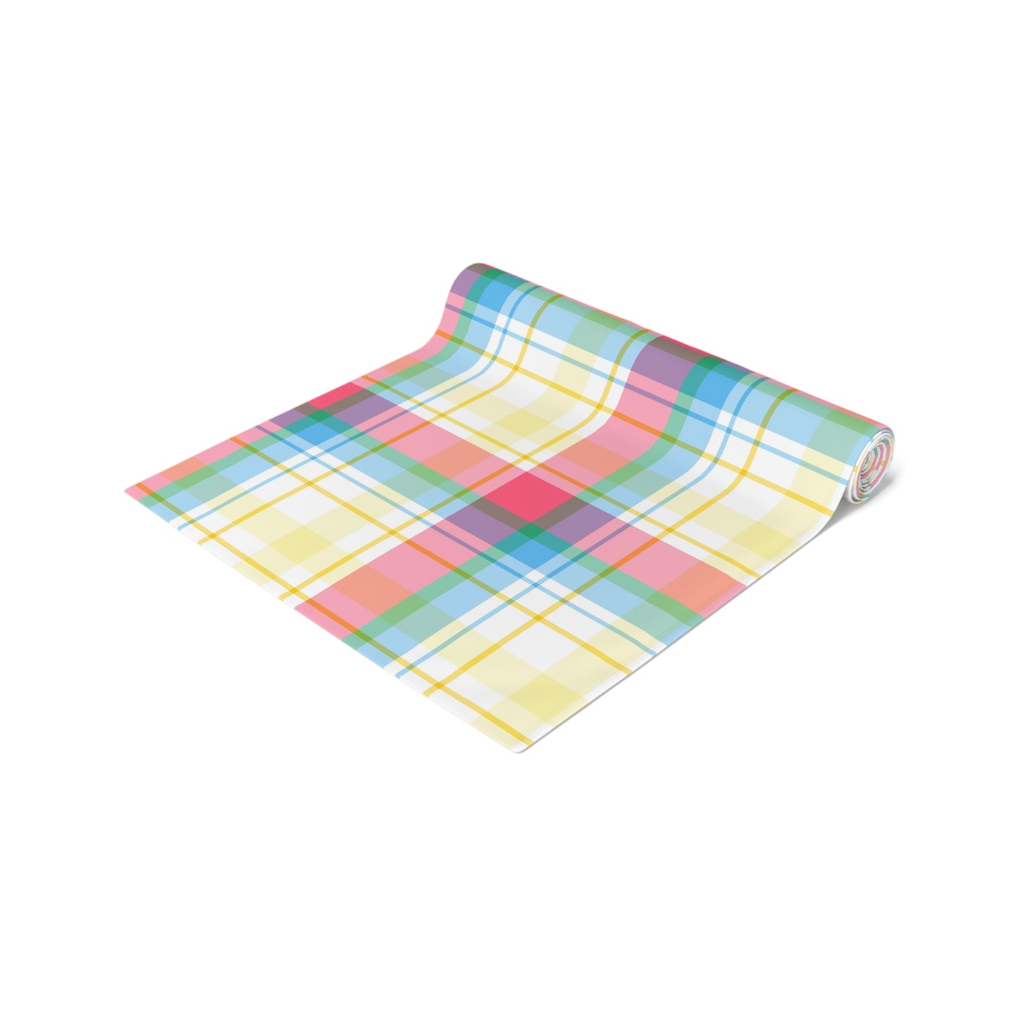 Madris Plaid Table Runner (Cotton, Poly)