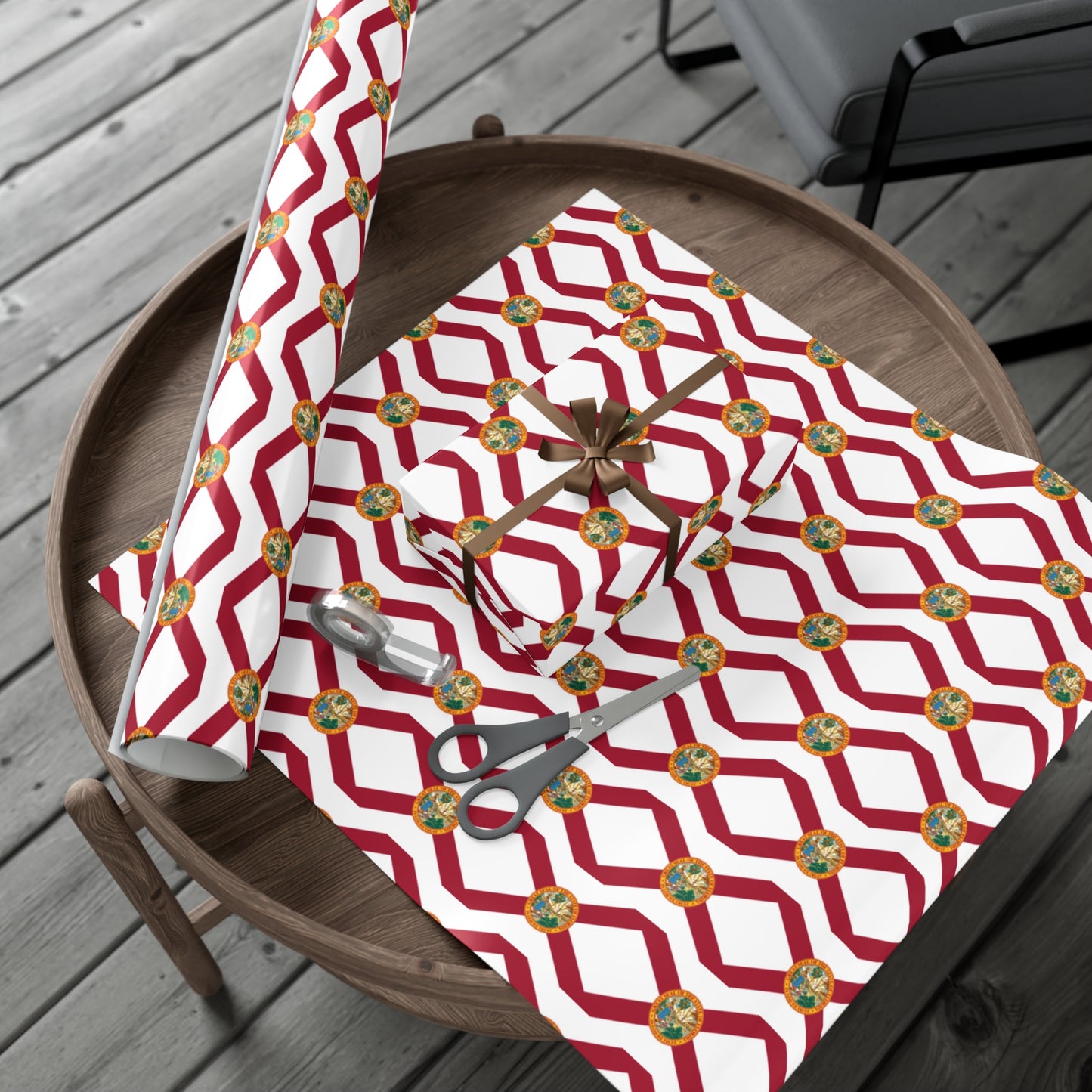 Florida Flag Gift Wrap Papers