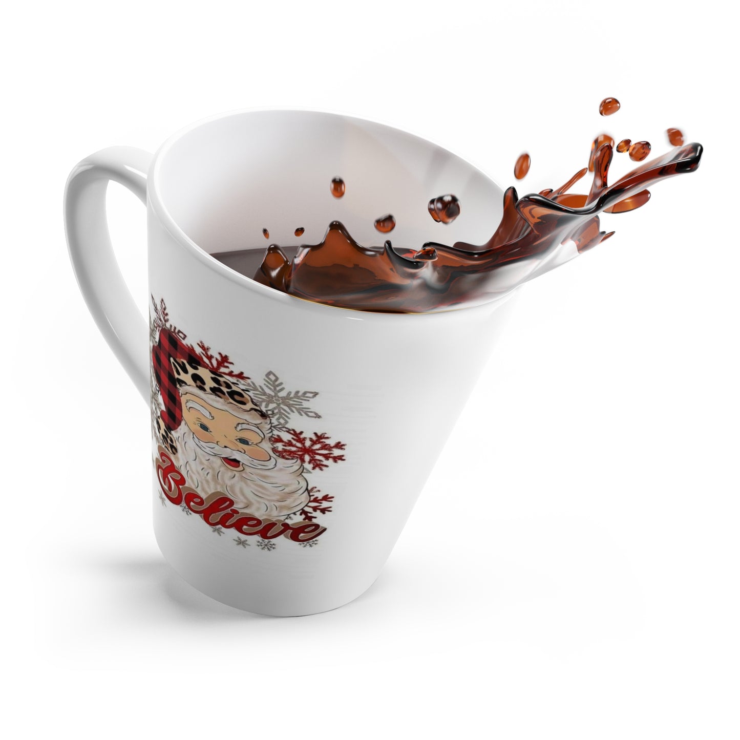 Santa Believe Latte Mug