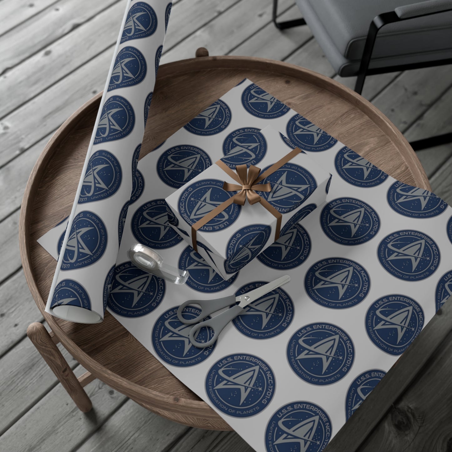 Star Trek UFP Gift Wrap Papers