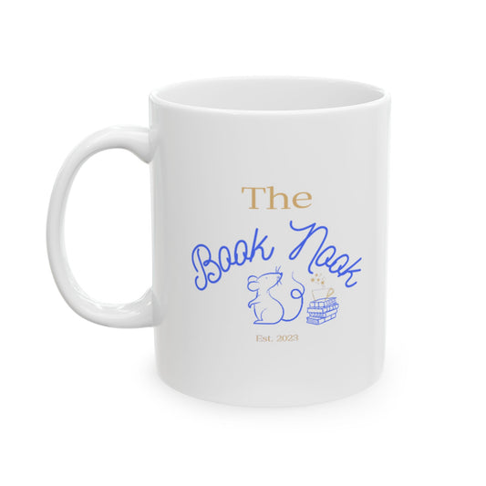 The Book Nook - Ceramic Mug, (11oz, 15oz)
