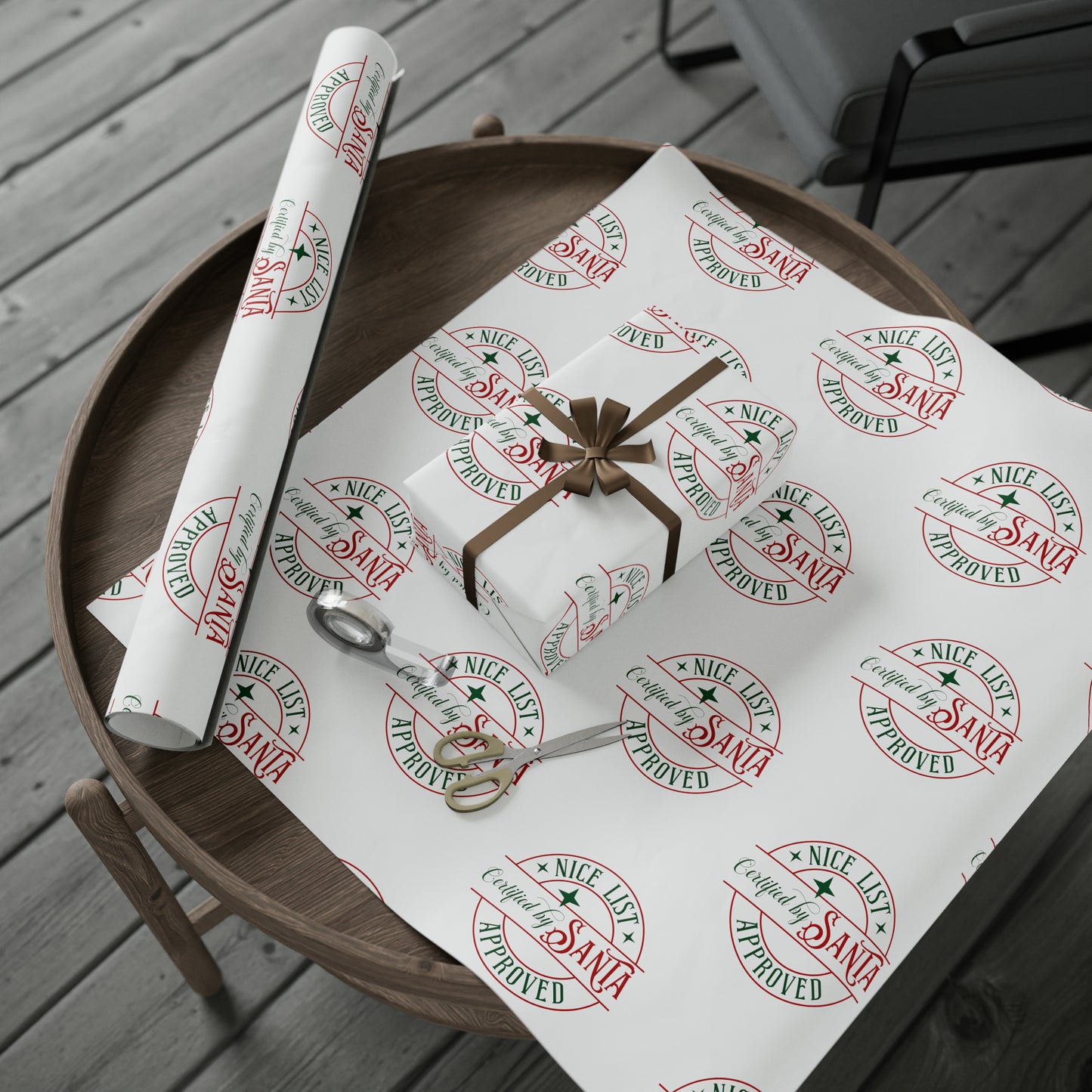 Nice List Wrapping Paper