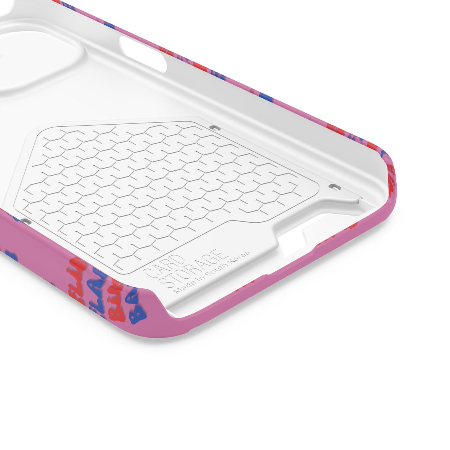 iPhone and Samsung Flim Flam Bim Bam (PINK) Phone Case With Card Holder