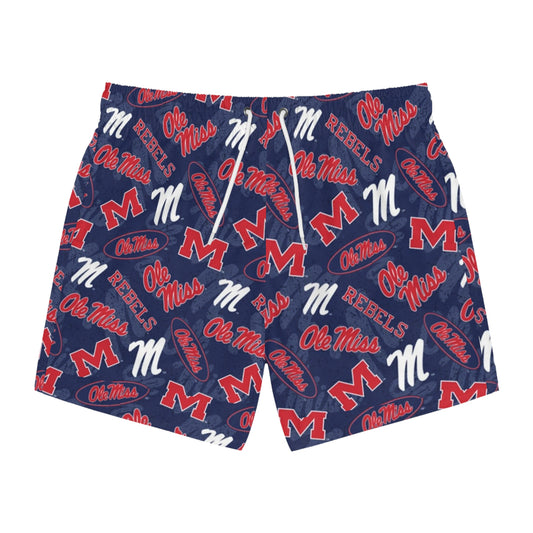 Ole Miss Swim Trunks (AOP)