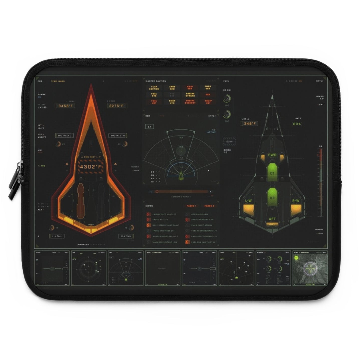 Darkstar Navigation Laptop Sleeve