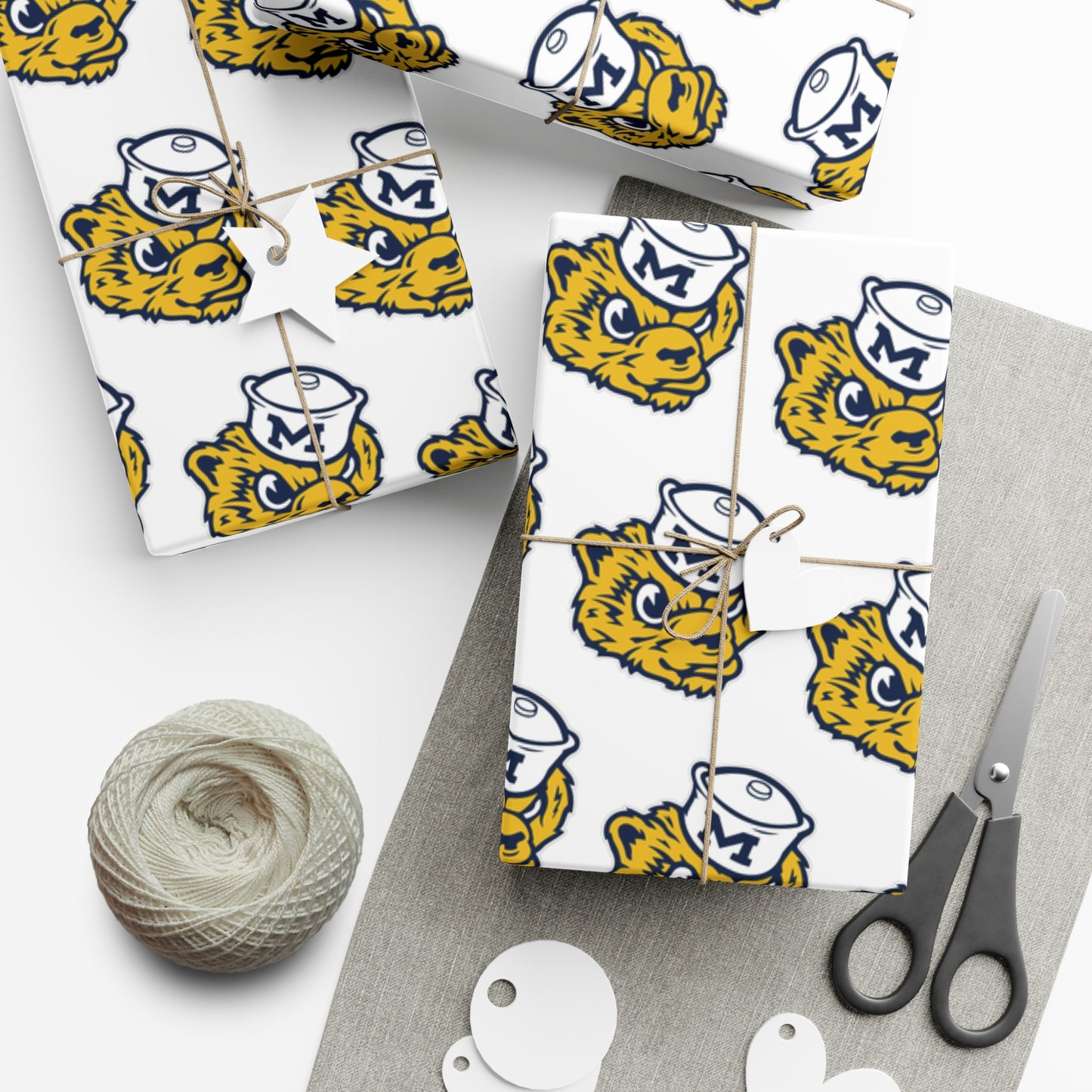 University of Michigan Wolverines Gift Wrap Papers
