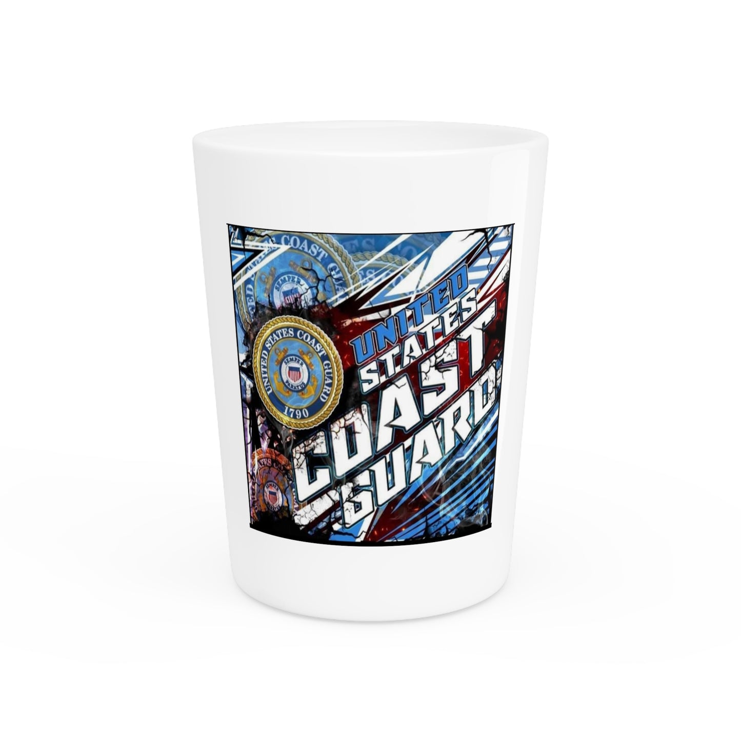 US Coast Guard Shot Glass