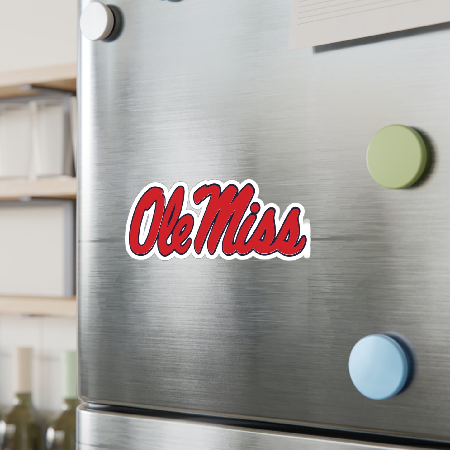 Ole Miss Kiss-Cut Vinyl Decals