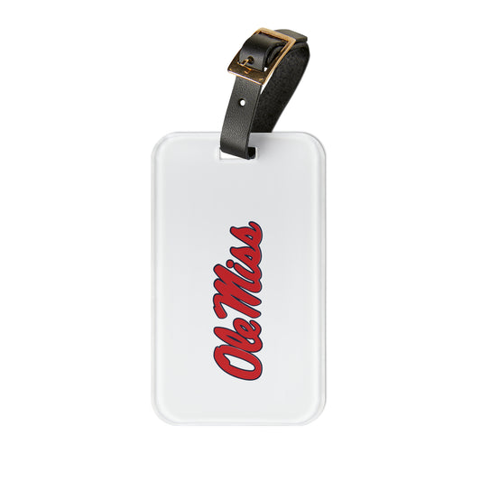 Ole Miss Luggage Tags