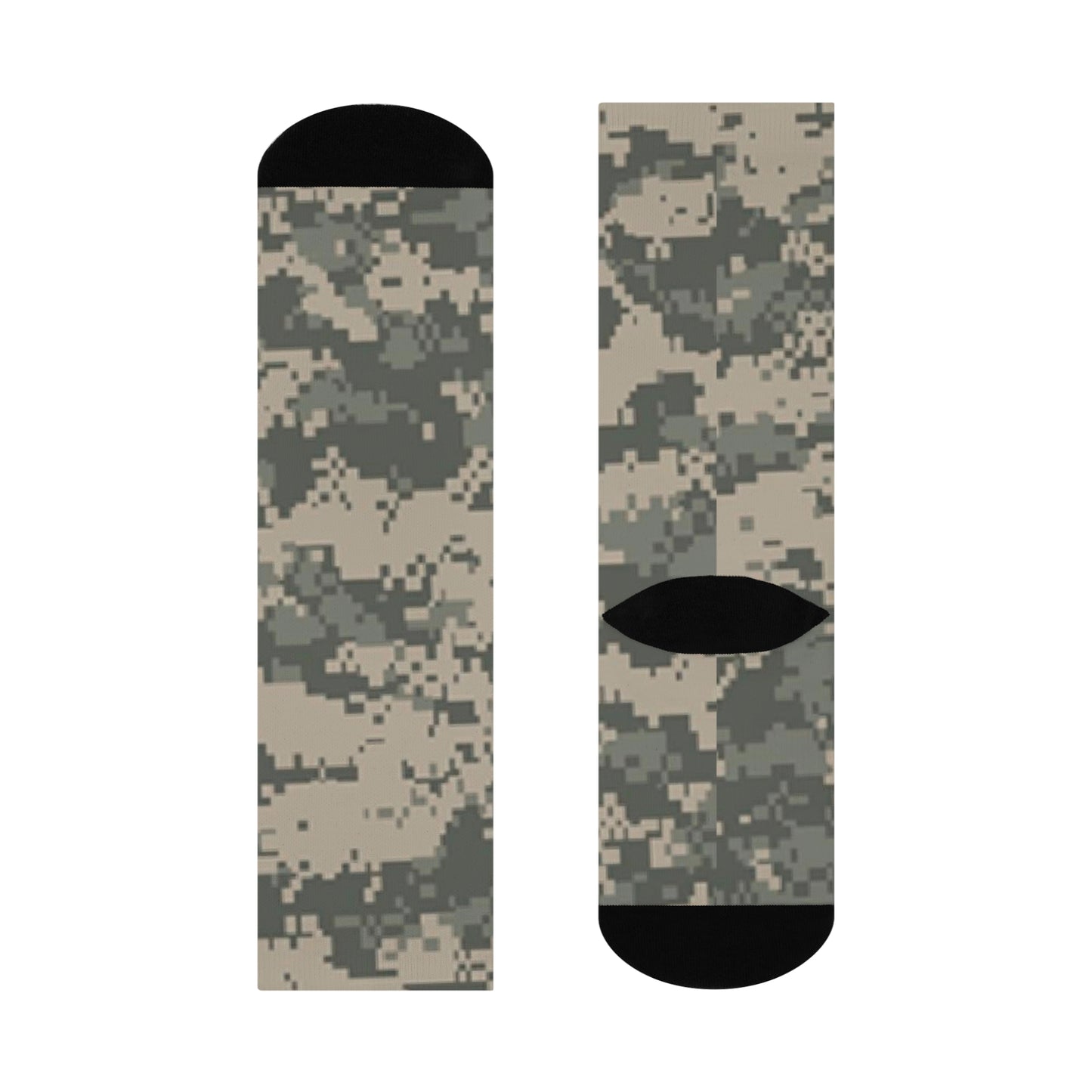 Camouflage (Digital) Cushioned Crew Socks
