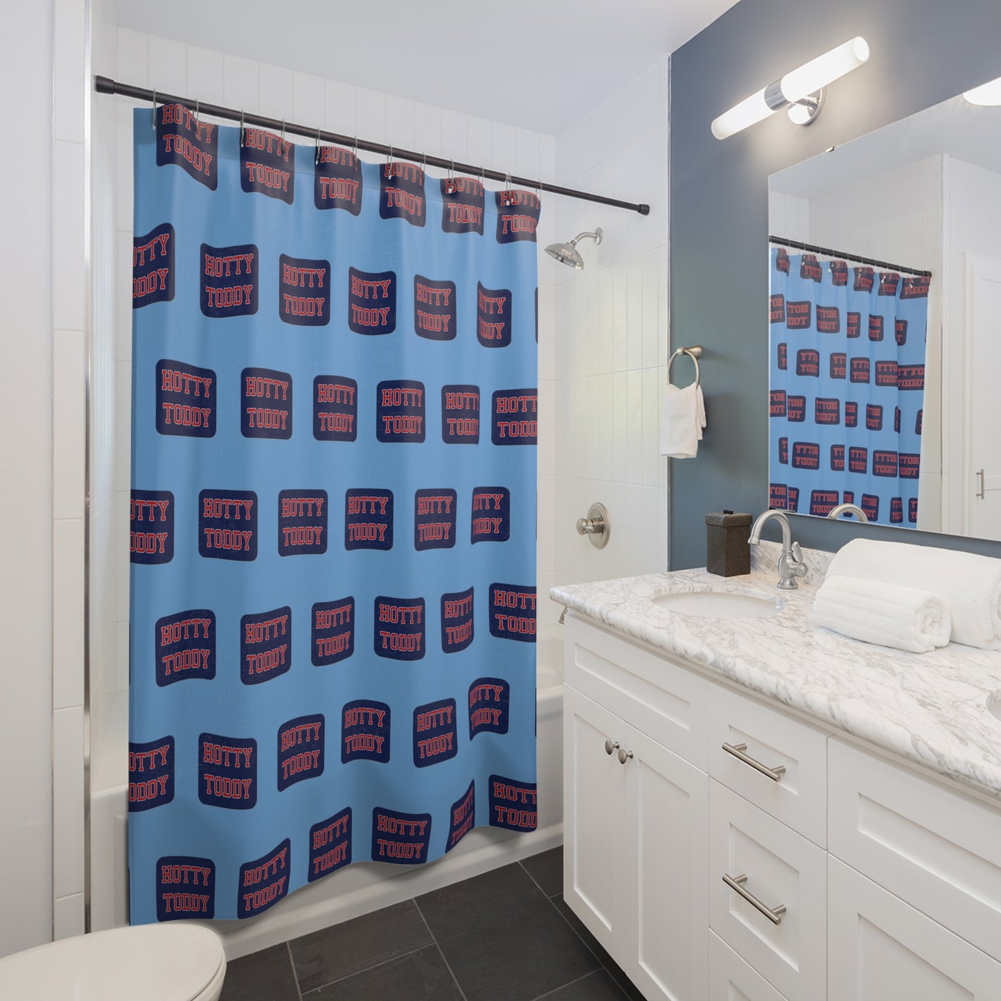 Hotty Toddy Shower Curtains