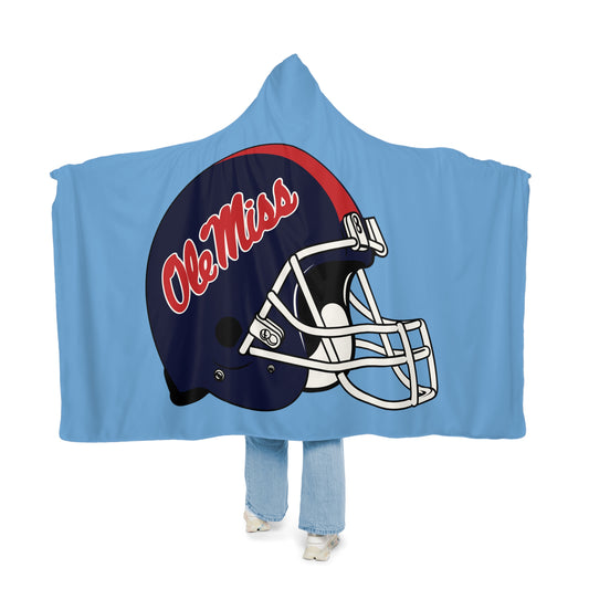 Ole Miss Helmet Snuggle Blanket