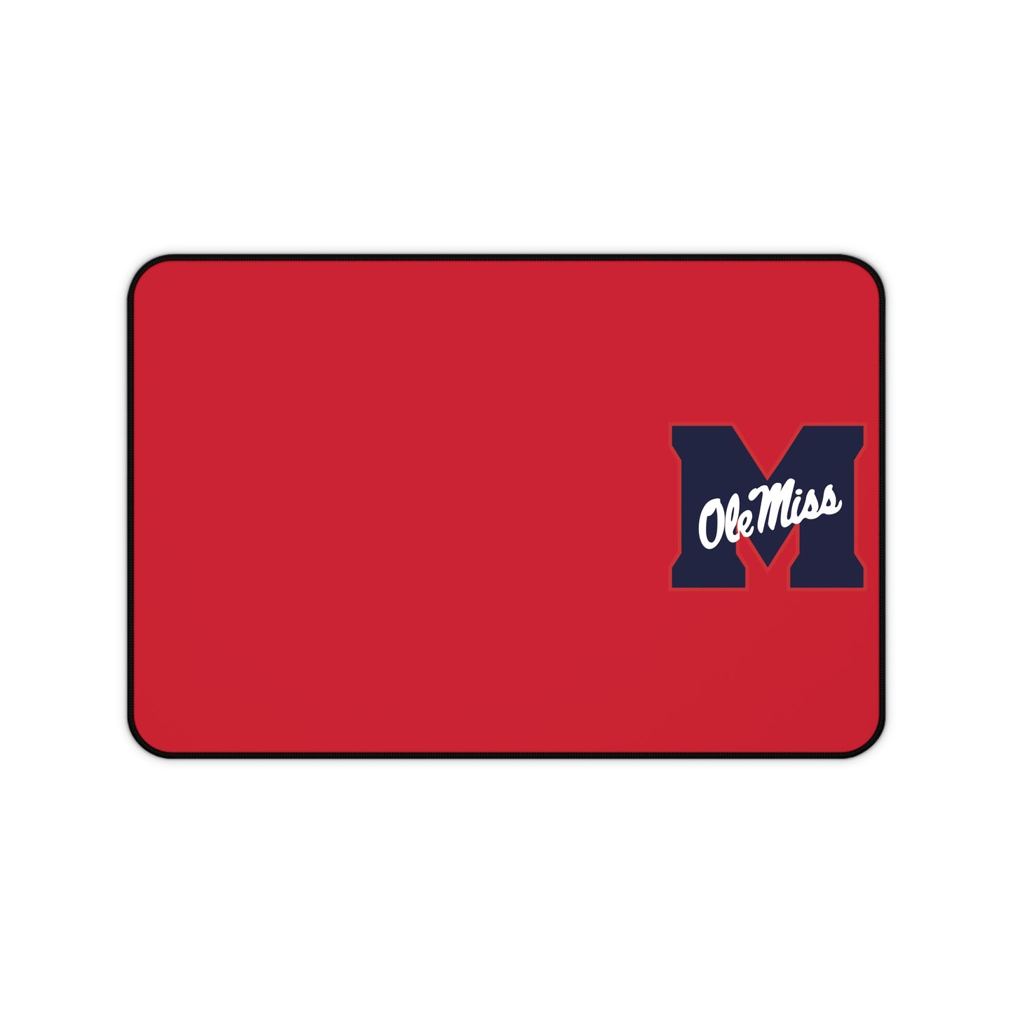 Red M Ole. Miss Desk Mat