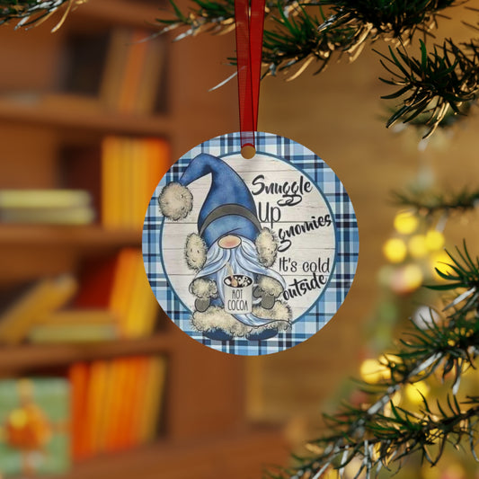 Gnome Metal Ornaments