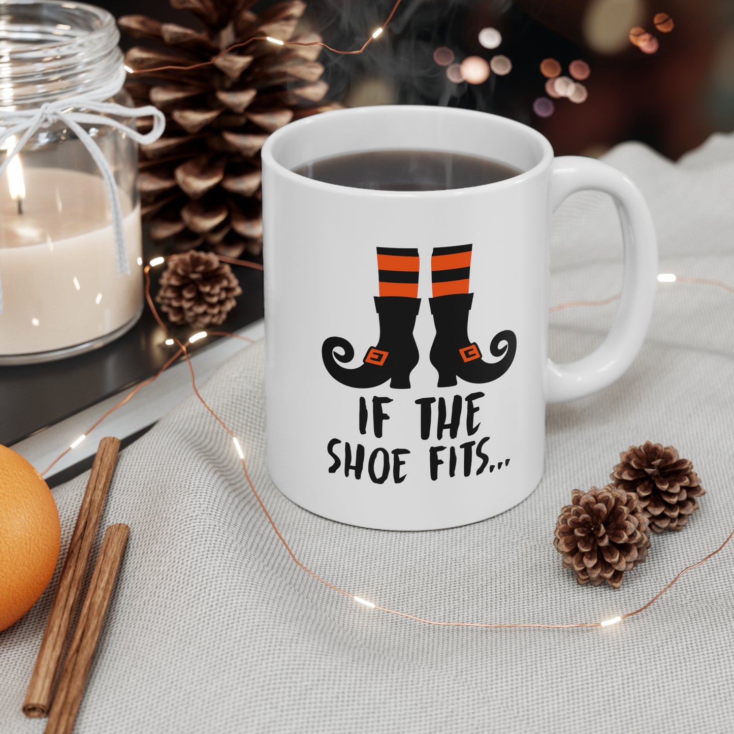 Hocus Pocus Coffee to Focus Ceramic Mug 11oz