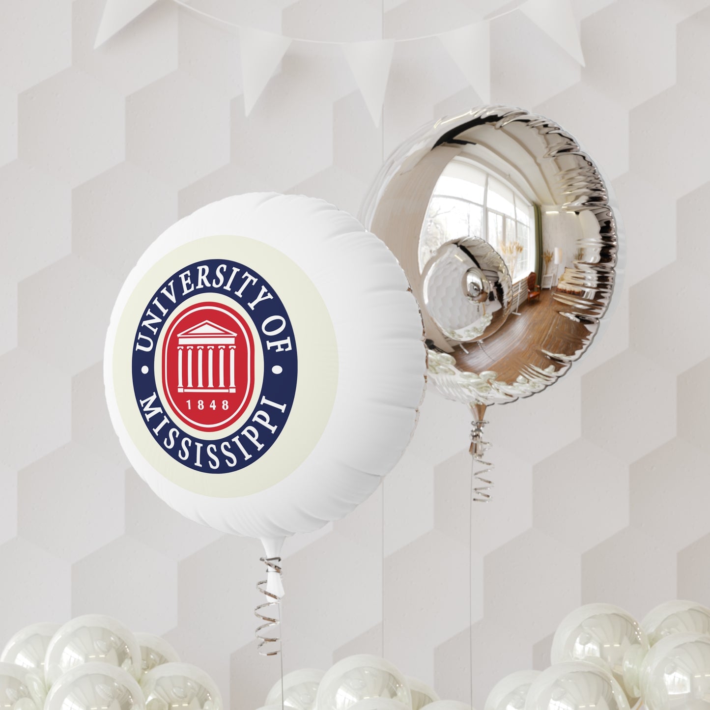 University of Mississippi Mylar Helium Balloon