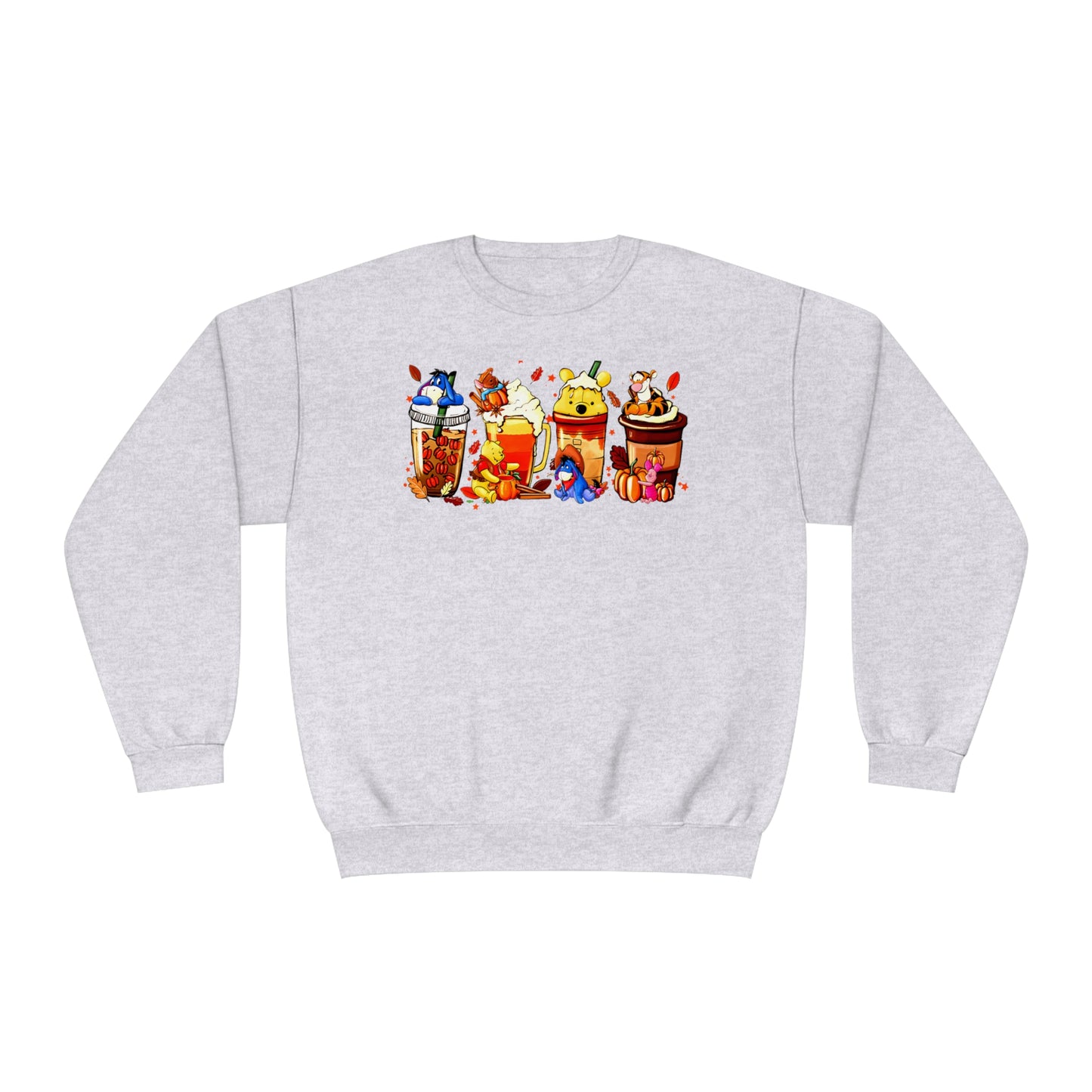 Pooh Bear Latte Unisex NuBlend® Crewneck Sweatshirt