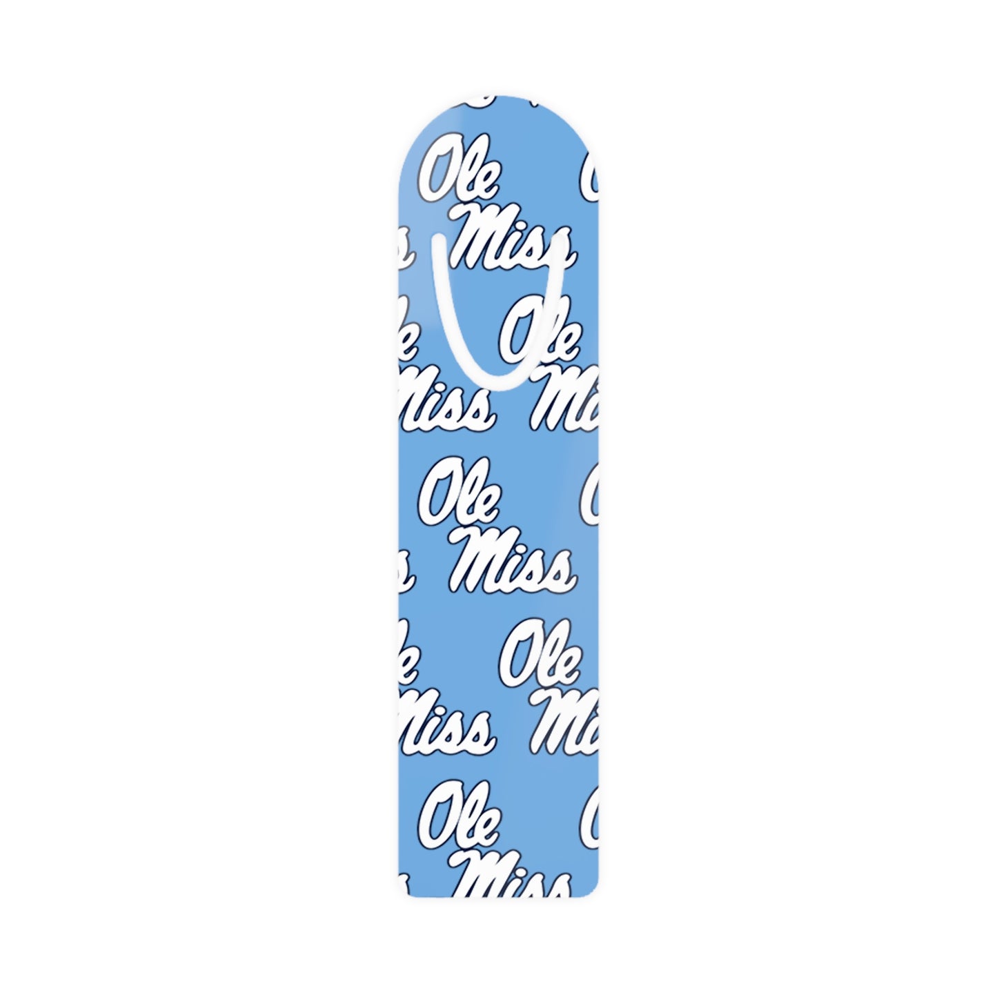 Ole Miss Bookmark (Blue)