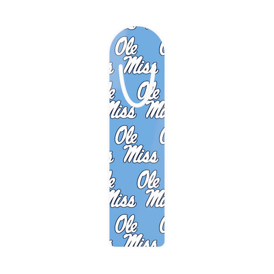 Ole Miss Bookmark (Blue)