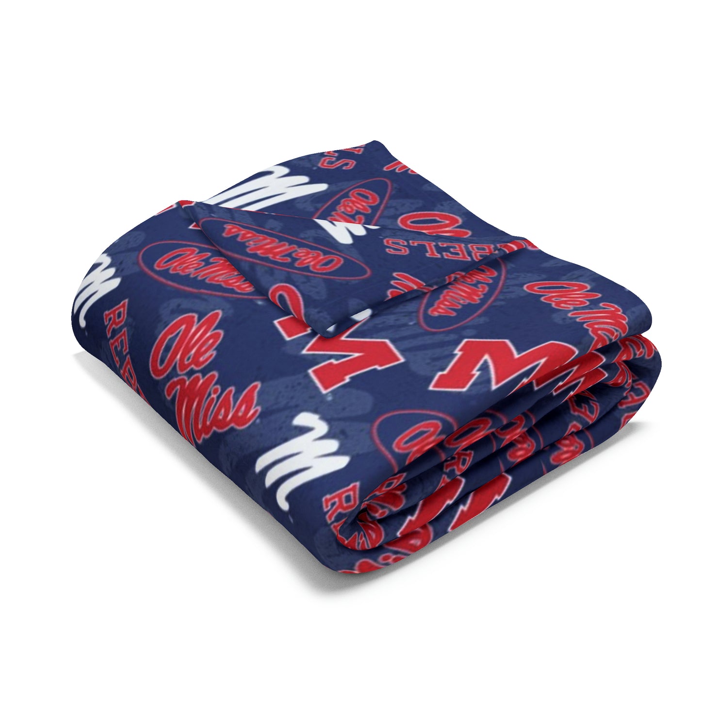 Ole Miss Arctic Fleece Blanket